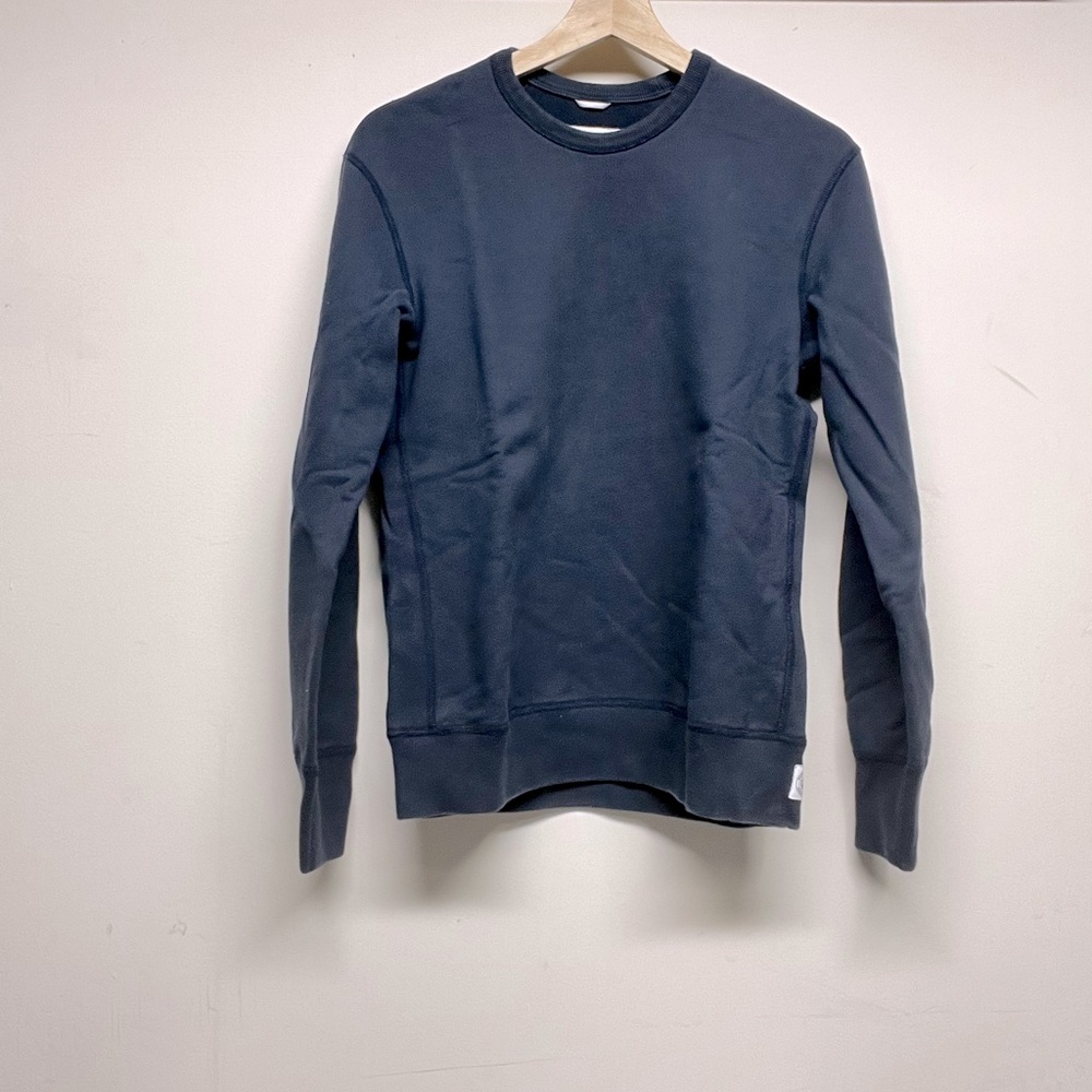 Reigning Champ Navy Crewneck Sweatshirt